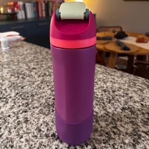 Owala Free Sip 24oz water bottle in “Purpley” w matching purple boot